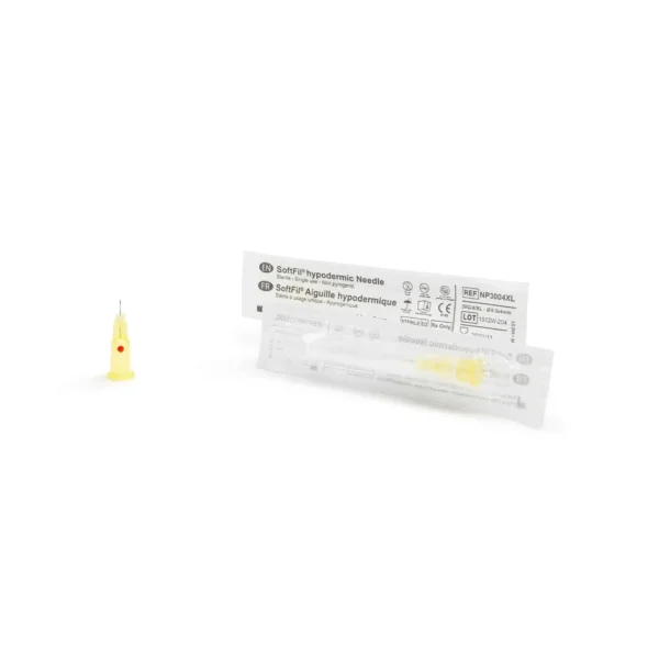 LUER LOCK NEEDLE TIP 30Ga 4mm 5/32 inch 5-pack