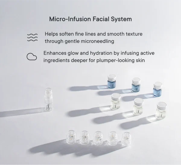 MICRO-INFUSION SYSTEM KIT W SKIN BOOSTER AND FACIAL SHEET MASK