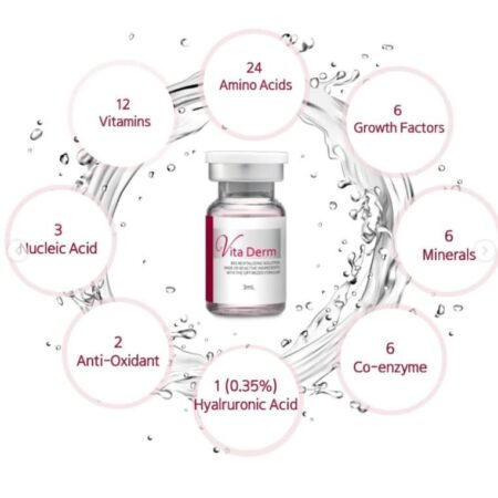 VITA DERM AMINO ACIDS & VITAMINS SKIN BOOSTER 3ML