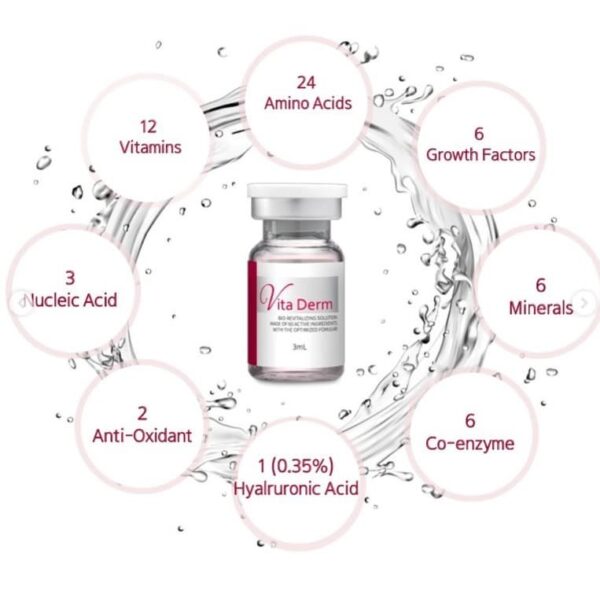 VITA DERM AMINO ACIDS & VITAMINS SKIN BOOSTER 3ML